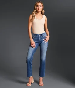 Jeans|Buckle Black Jeans | Buckle Black Fit No. 23 Cropped Straight Stretch Jean Fenimore