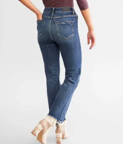 Buckle Black Fit No. 35 Cropped Straight Stretch Jean Cameron Pass 5 Sale