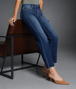 Buckle Black Fit No. 53 Cropped Straight Stretch Jean Janesy New