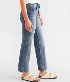 Buckle Black Fit No. 35 Cropped Straight Stretch Jean Calveras Hot