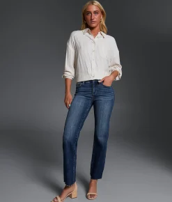 Buckle Black Fit No.53 Cropped Straight Stretch Jean Ellicott 3 Clearance