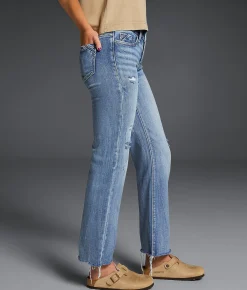 Buckle Black Fit No. 23 Cropped Straight Stretch Jean Euclid 2 Discount