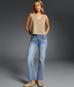 Buckle Black Fit No. 23 Cropped Straight Stretch Jean Euclid 2 Discount