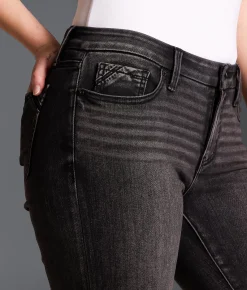 Jeans|Bottoms | Buckle Black Fit No. 53 Cropped Straight Stretch Jean Star Valley 7