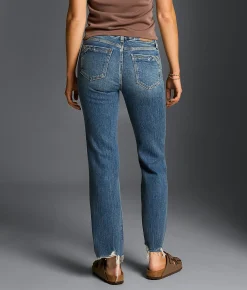 Buckle Black Fit No. 53 Cropped Straight Stretch Jean Gaither New