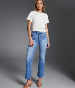 Buckle Black Fit No. 35 Cropped Straight Stretch Jean Alwick