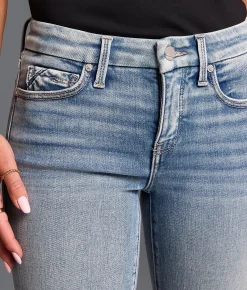 Jeans|Bottoms | Buckle Black Fit No. 53 Cropped Straight Stretch Jean Kauska