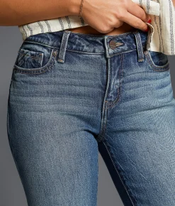 Buckle Black Fit No. 53 Cropped Straight Stretch Jean Galahad Sale