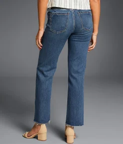 Buckle Black Fit No. 53 Cropped Straight Stretch Jean Galahad Sale