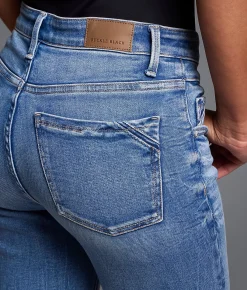 Buckle Black Fit No. 75 Cropped Straight Stretch Cuffed Jean Benzinger Outlet
