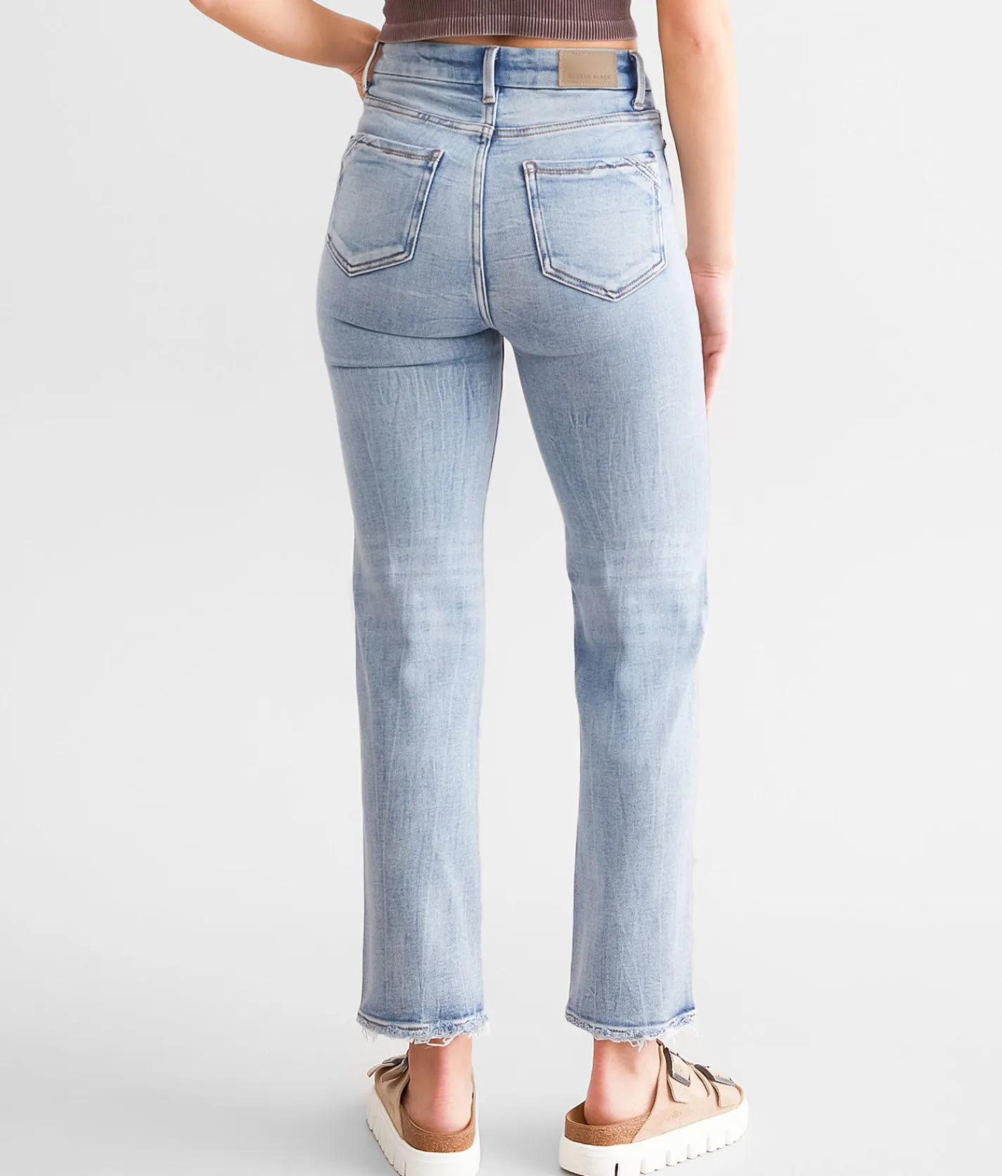 Jeans|Bottoms | Buckle Black Fit No. Cropped Straight Stretch Jean Macliz 4