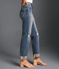 Jeans|Buckle Black Jeans | Buckle Black Fit No. 75 Cropped Straight Stretch Jean Eureka Springs 8