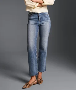Buckle Black Fit No. 75 Cropped Straight Stretch Jean Elton 4 Discount
