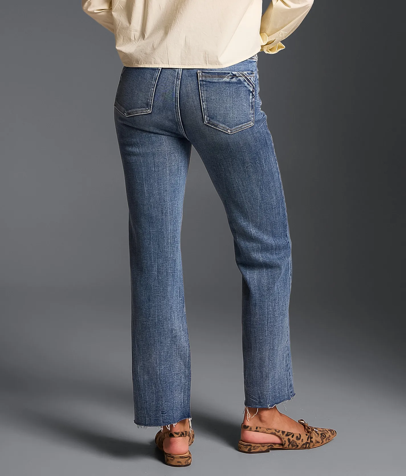 Buckle Black Fit No. 75 Cropped Straight Stretch Jean Elton 4 Discount