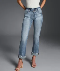 Jeans|Bottoms | Buckle Black Fit No.23 Cropped Straight Stretch Jean Embrook