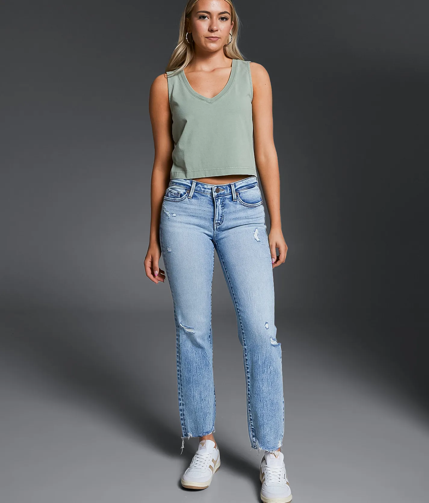 Buckle Black Fit No. 53 Cropped Straight Stretch Jean Judith 2 Outlet