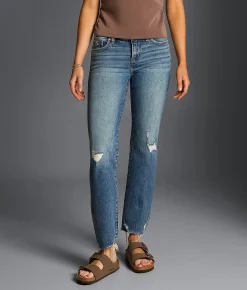 Jeans|Buckle Black Jeans | Buckle Black Fit No. 53 Cropped Straight Stretch Jean Gaither