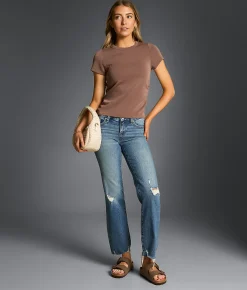 Jeans|Buckle Black Jeans | Buckle Black Fit No. 53 Cropped Straight Stretch Jean Gaither