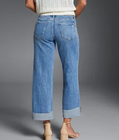Buckle Black Fit No. 53 Cropped Wide Leg Stretch Jean Kaplin 2