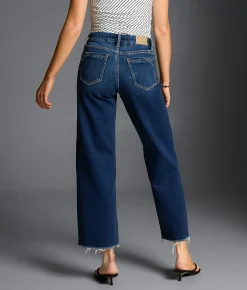 Jeans|Bottoms | Buckle Black Fit No. 53 Cropped Wide Leg Stretch Jean Janesy 2