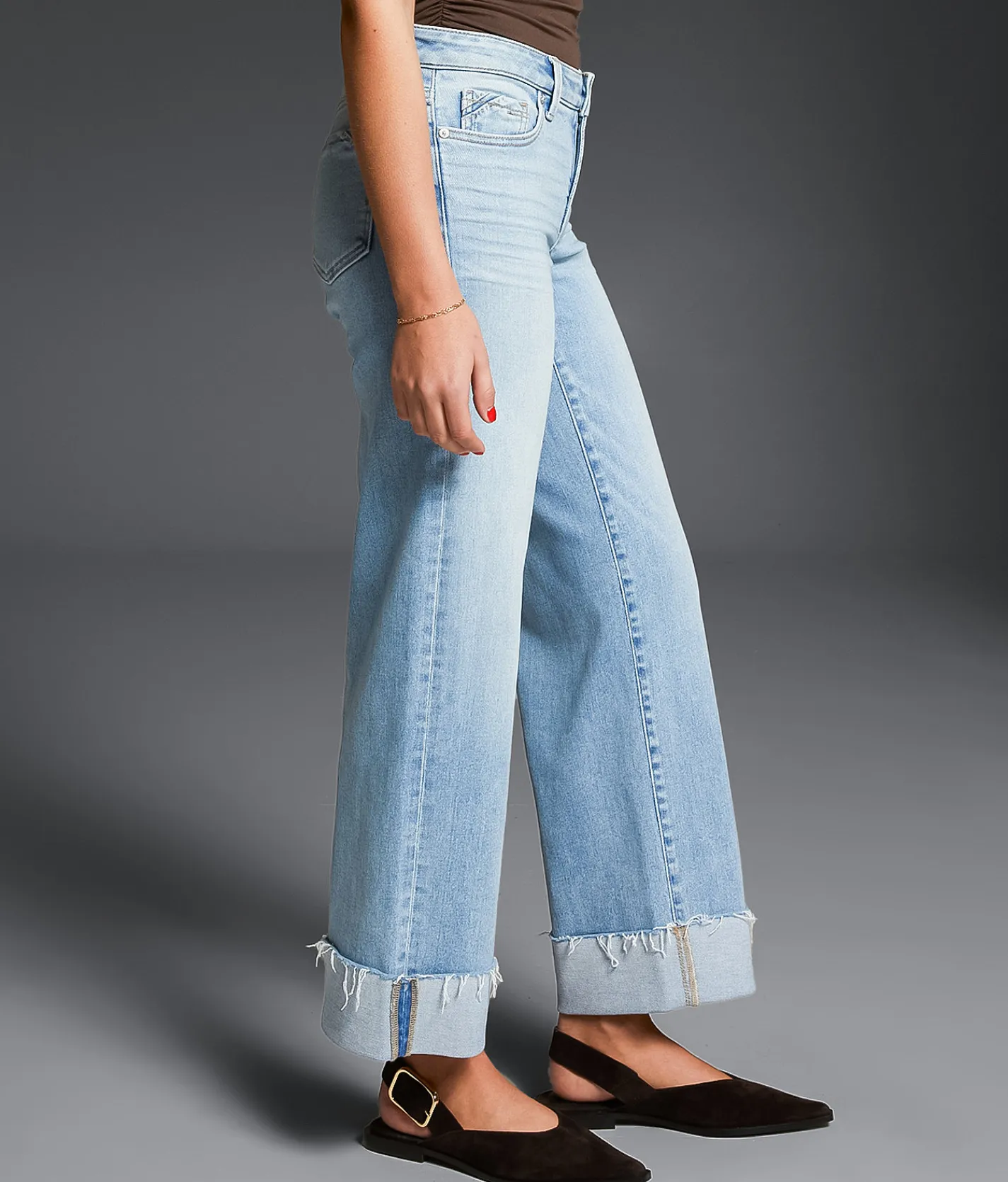 Jeans|Buckle Black Jeans | Buckle Black Fit No. 53 Cropped Wide Leg Stretch Jean Gumwood