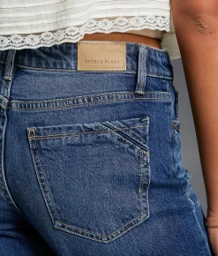Jeans|Bottoms | Buckle Black Fit No. 53 Cropped Wide Leg Stretch Jean Grasso