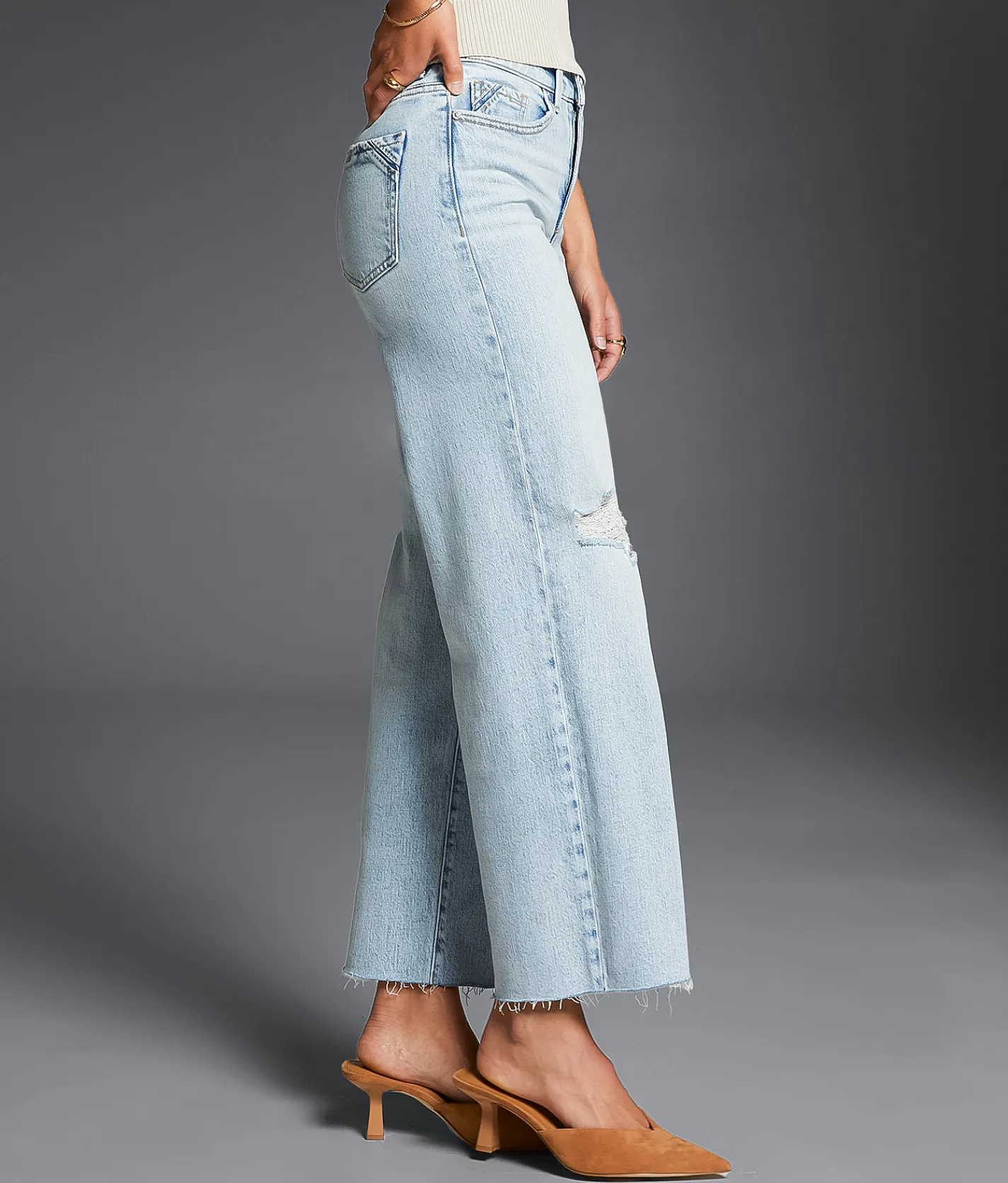 Jeans|Bottoms | Buckle Black Fit No. Cropped Wide Leg Stretch Jean Duxberry