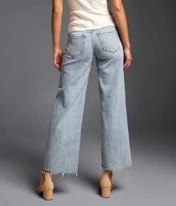Jeans|Bottoms | Buckle Black Fit No. 13 Cropped Wide Leg Stretch Jean Druid