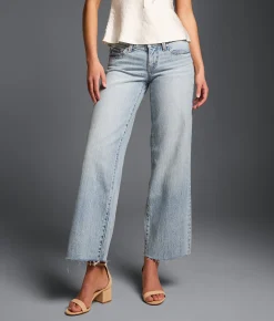 Jeans|Bottoms | Buckle Black Fit No. 13 Cropped Wide Leg Stretch Jean Druid