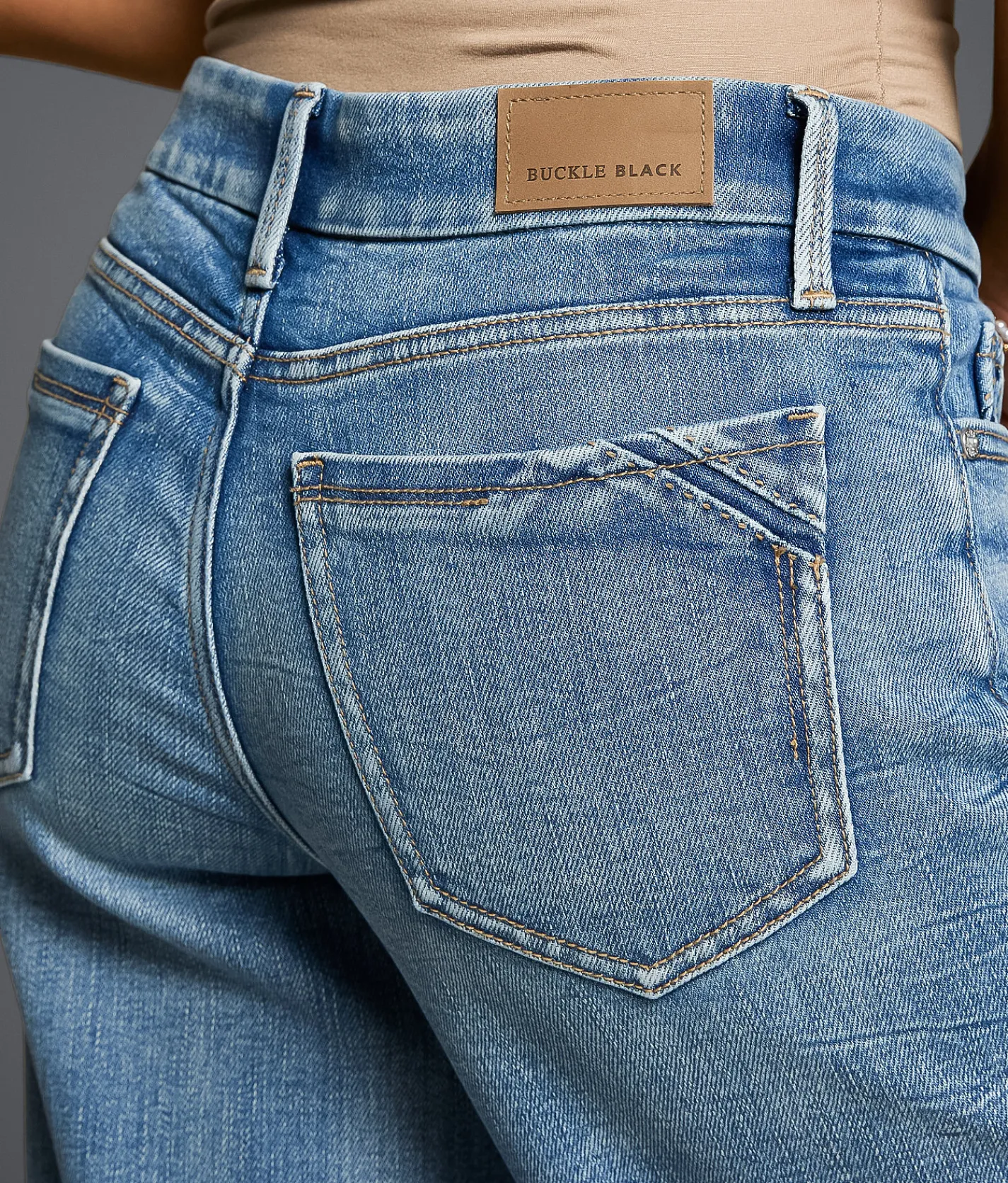 Buckle Black Fit No. 53 Cropped Wide Leg Stretch Jean Euclid 5 Discount