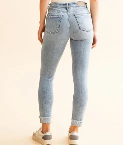 Buckle Black Fit No. 53 Cuffed Ankle Skinny Stretch Jean Ogden 3 Online