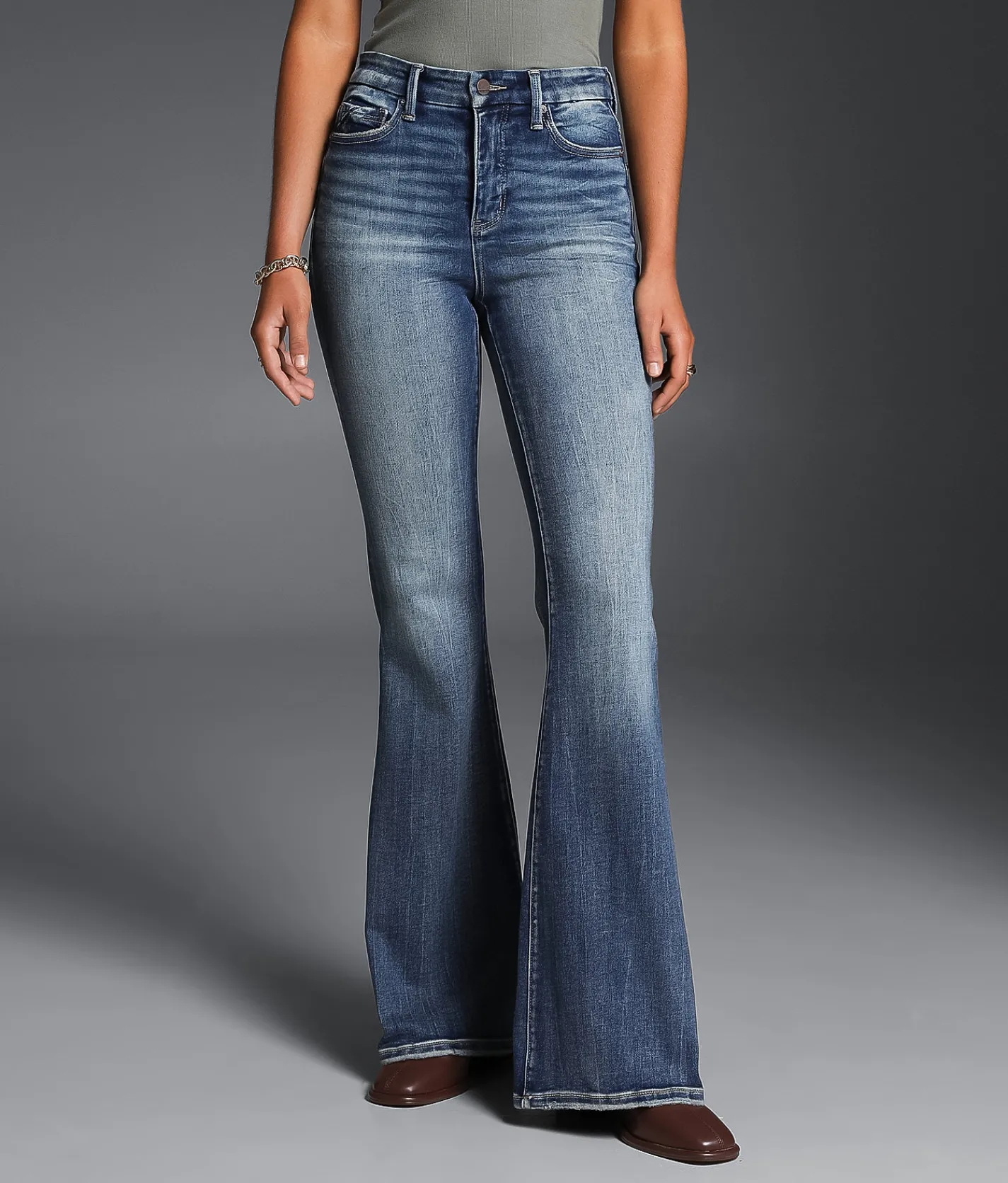 Buckle Black Fit No. 75 Flare Stretch Jean Eureka Springs 5