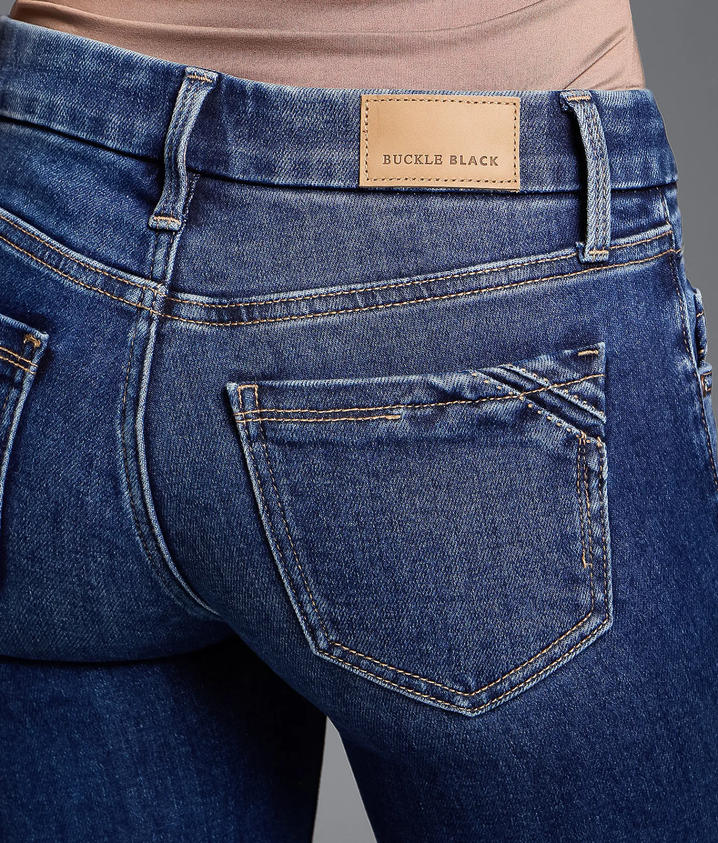 Buckle Black Fit No. 13 Flare Stretch Jean Anita Outlet