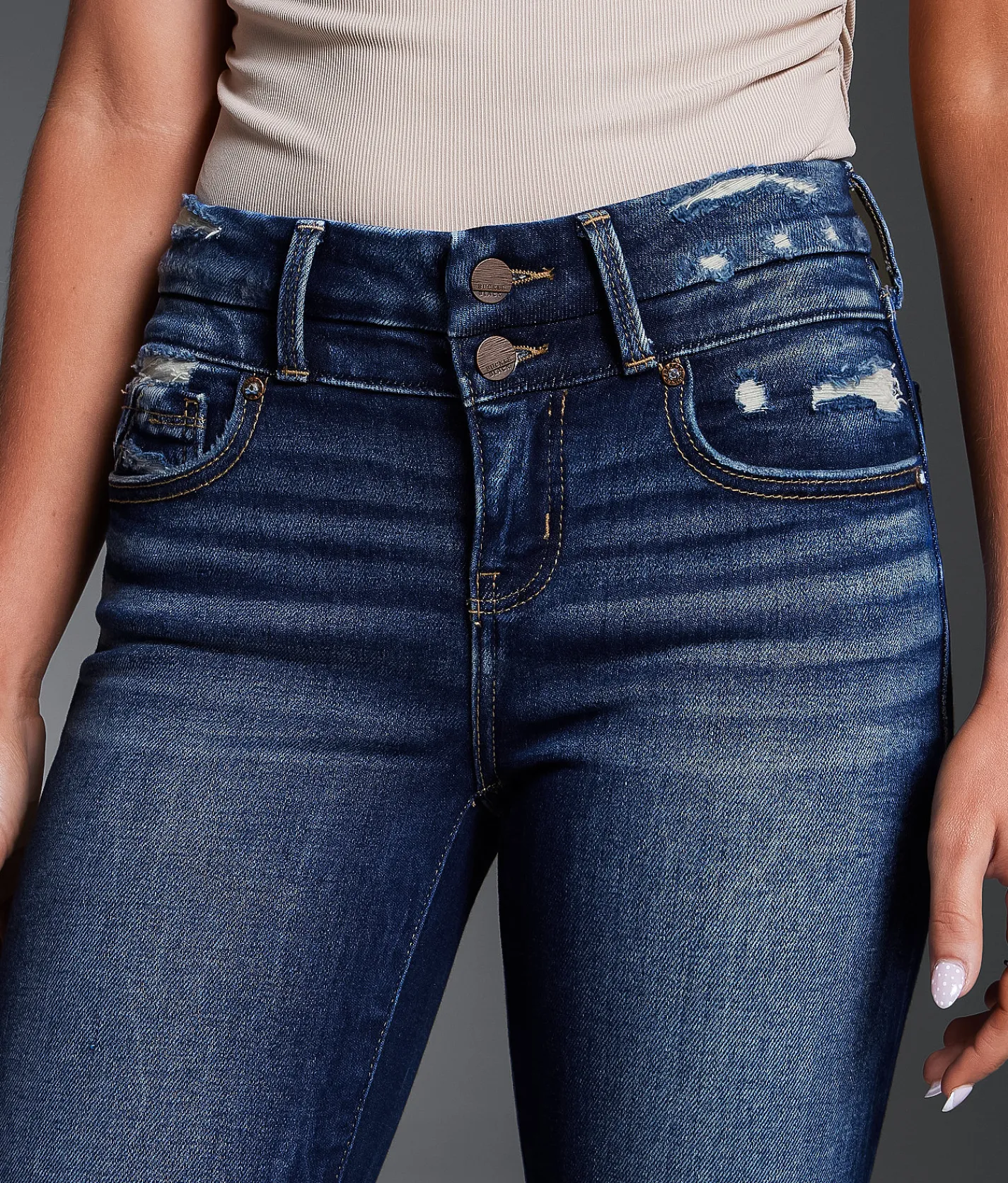 Buckle Black Fit No. 53 Flare Stretch Jean Janwood Online