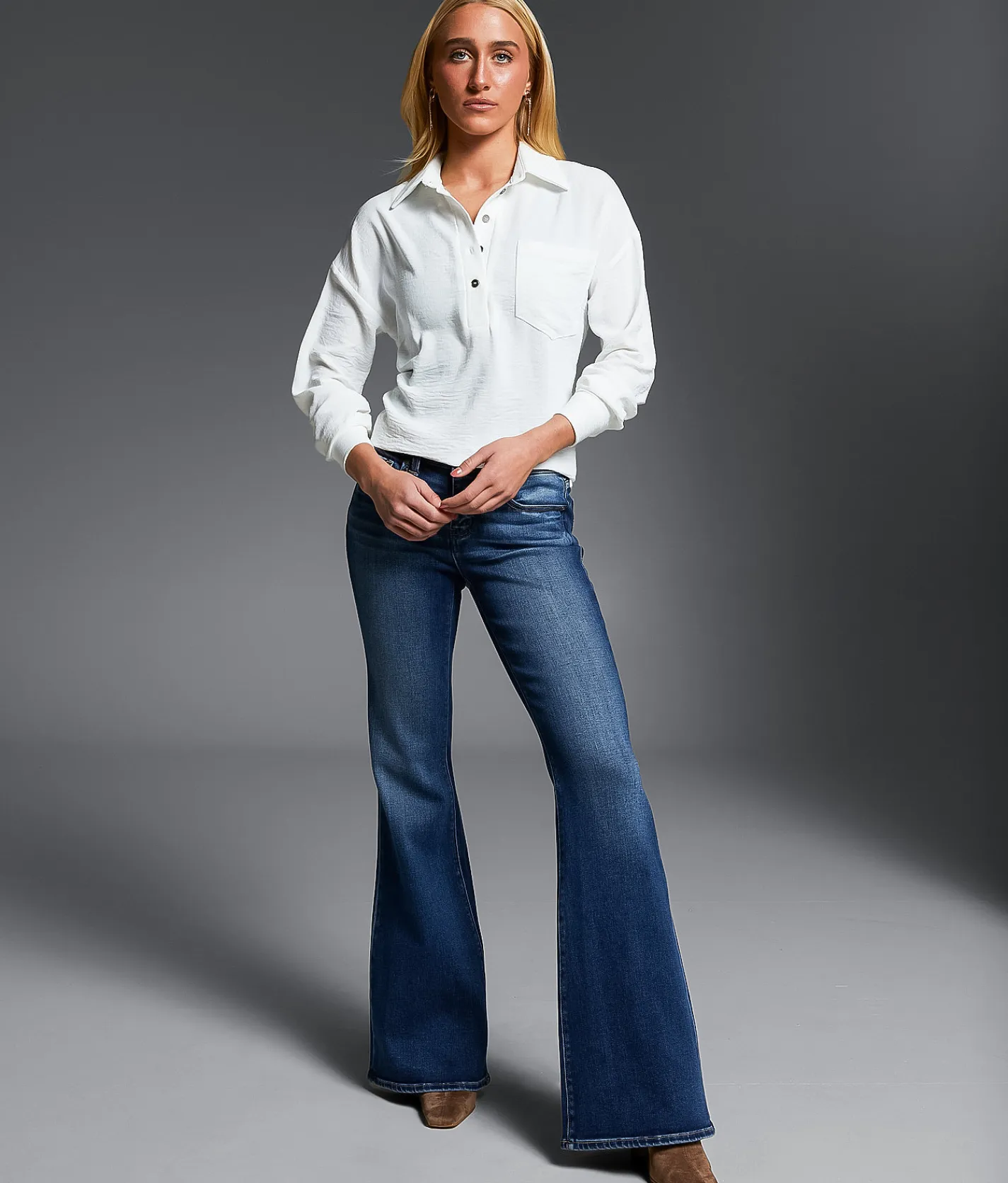 Jeans|Bottoms | Buckle Black Fit No. 53 Flare Stretch Jean Idrell3