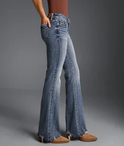 Buckle Black Fit No. 13 Flare Stretch Jean Capstan Clearance