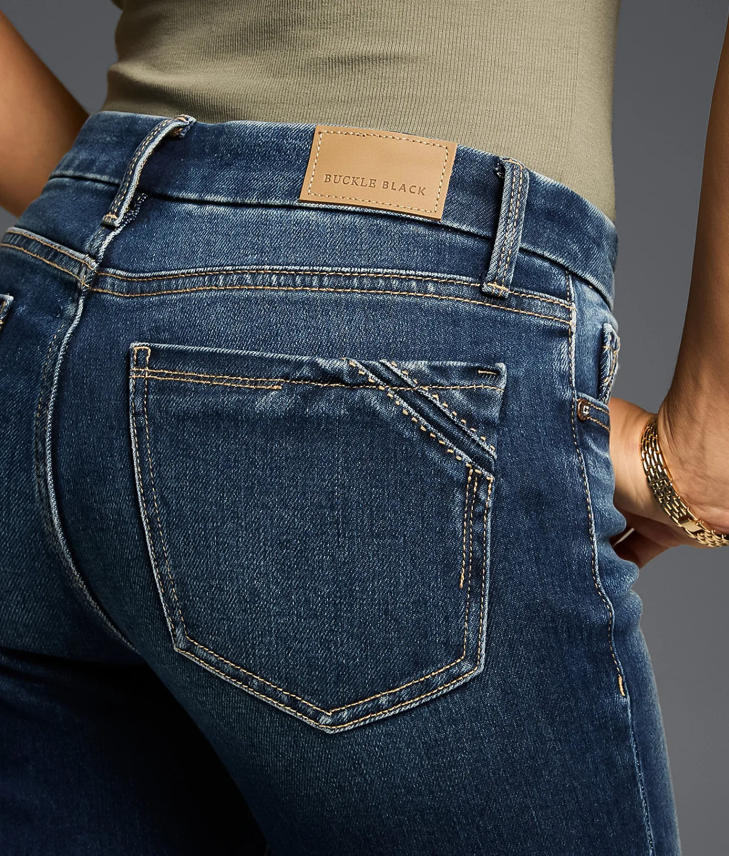 Buckle Black Fit No. 53 Flare Stretch Jean Alexa 6 Discount