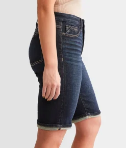 Bottoms|Shorts | Buckle Black Fit No. 93 Mid-Rise Bermuda Stretch Short San Diego 16