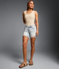 Buckle Black Fit No. 53 Mid-Rise Stretch Short Canova New