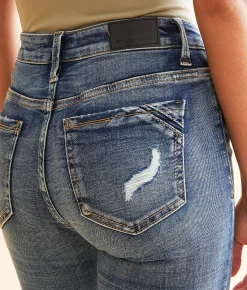Buckle Black Fit No. 23 Skinny Stretch Cuffed Jean Tanzania 8