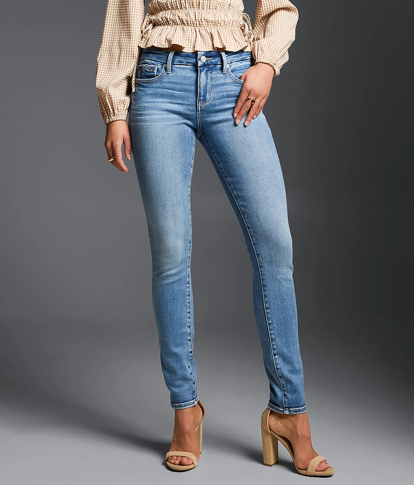 Jeans|Bottoms | Buckle Black Fit No. 53 Skinny Stretch Jean Greyford
