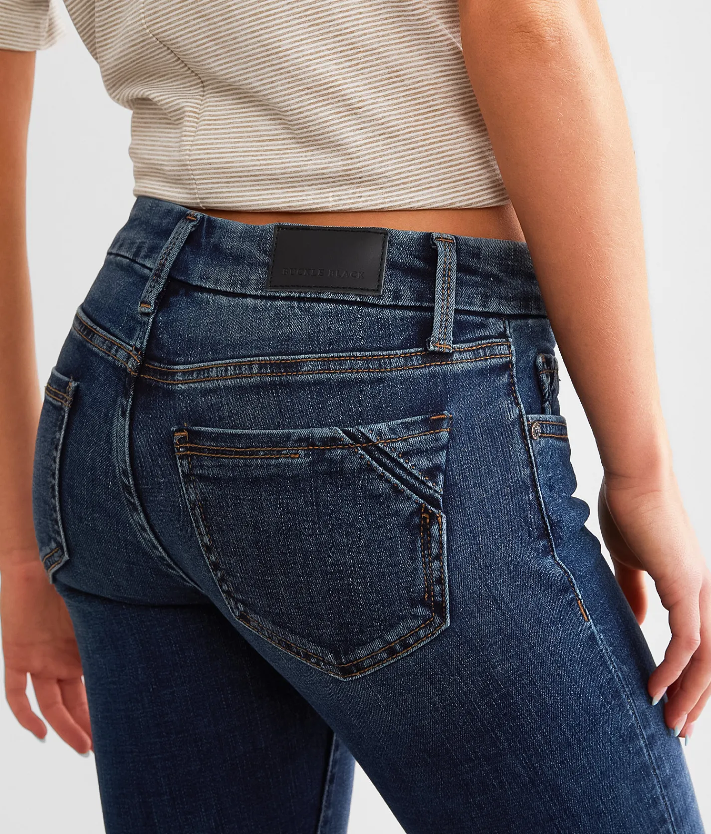 Jeans|Bottoms | Buckle Black Fit No. 13 Skinny Stretch Jean Harlem 3