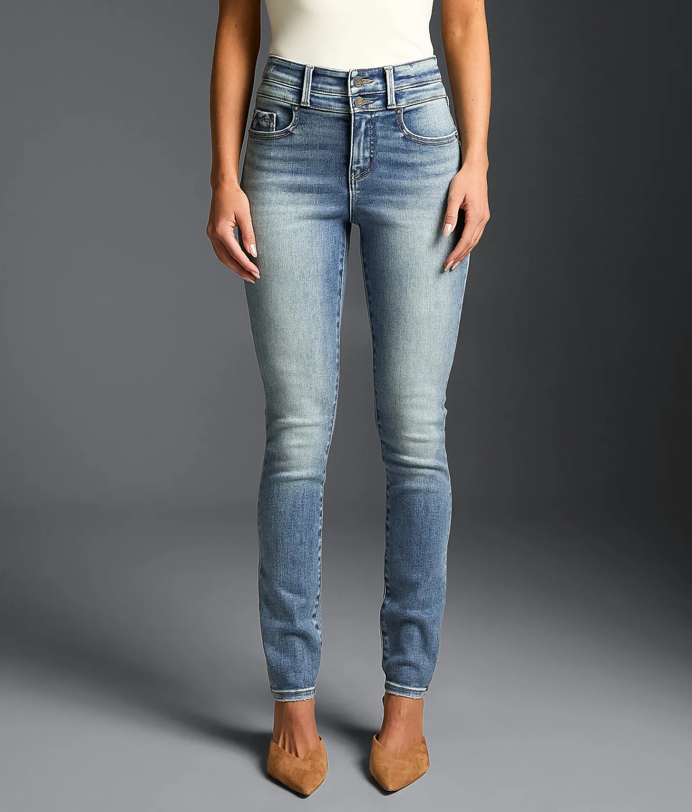 Buckle Black Fit No. 75 Skinny Stretch Jean Folkstone Hot