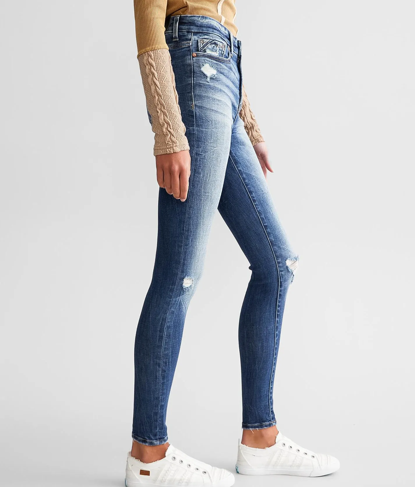 Jeans|Bottoms | Buckle Black Fit No. 75 Skinny Stretch Jean Acadia
