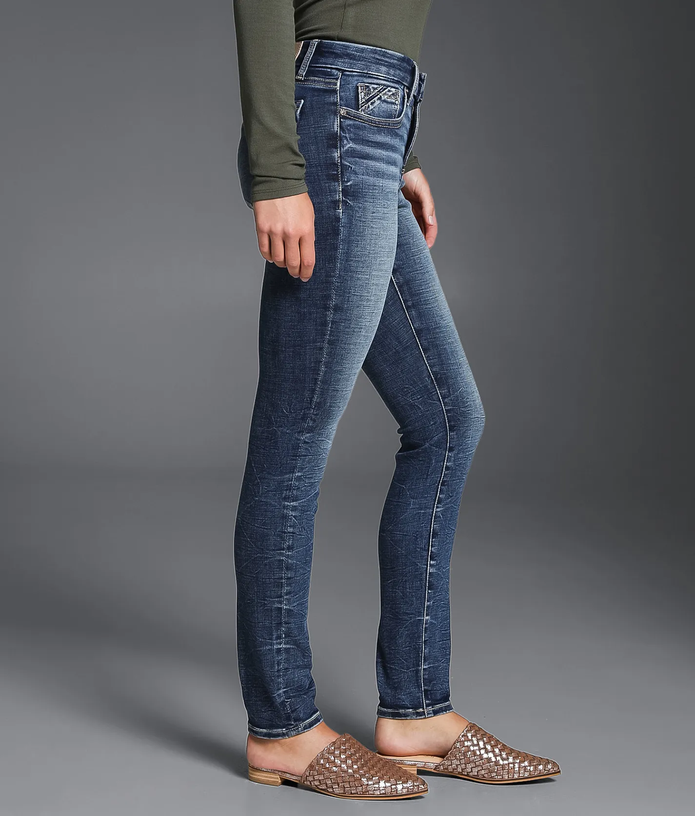 Jeans|Bottoms | Buckle Black Fit No. 53 Skinny Stretch Jean Jericho 3