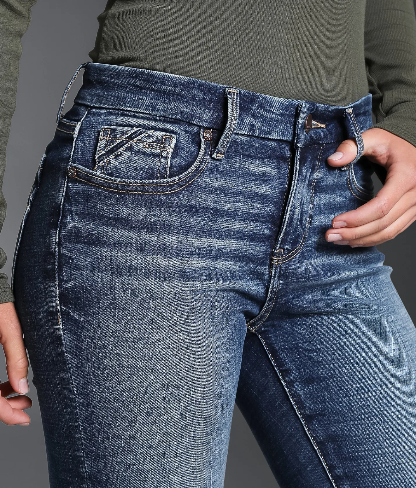 Jeans|Bottoms | Buckle Black Fit No. 53 Skinny Stretch Jean Jericho 3