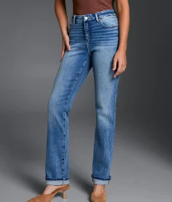 Jeans|Bottoms | Buckle Black Fit No. 85 Straight Stretch Cuffed Jean Elton 3