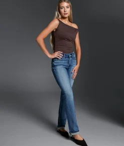 Jeans|Bottoms | Buckle Black Fit No. 53 Straight Stretch Cuffed Jean Eureka Springs 6
