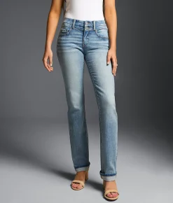 Buckle Black Fit No. 53 Straight Stretch Cuffed Jean Euclid 3 Discount
