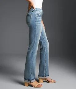 Buckle Black Fit No. 53 Straight Stretch Cuffed Jean Euclid 3 Discount